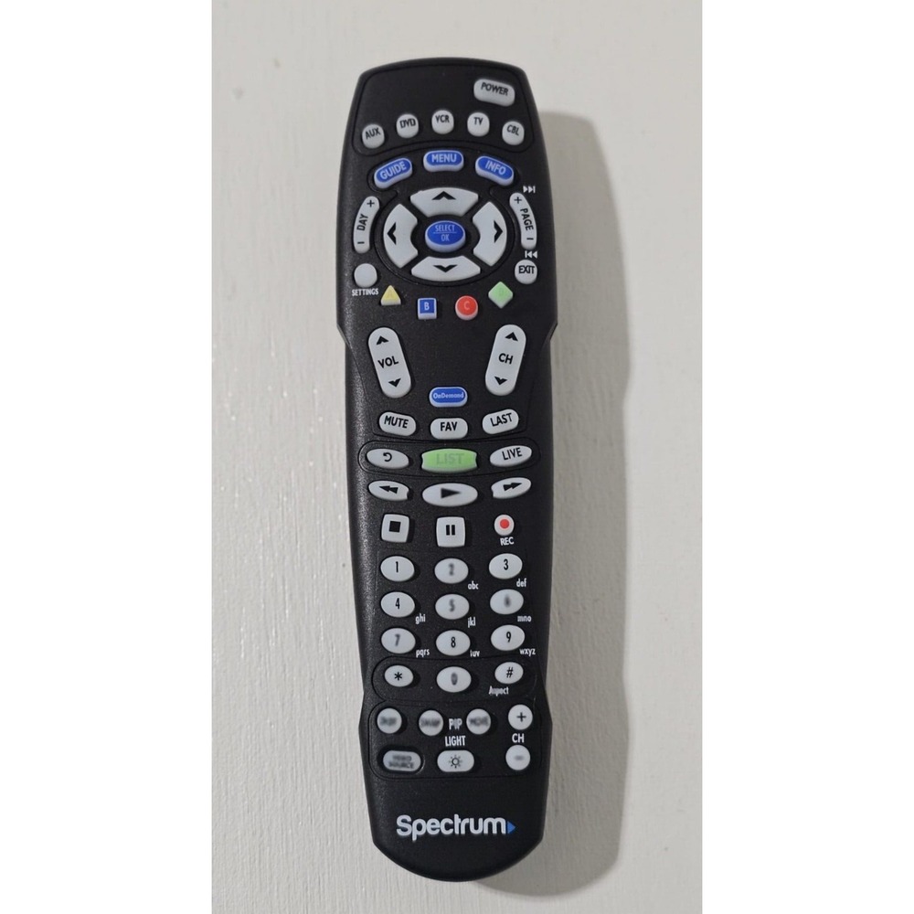 RC122 RC1226001/04B Replace Remote Control for Spectrum Time Warner Charter